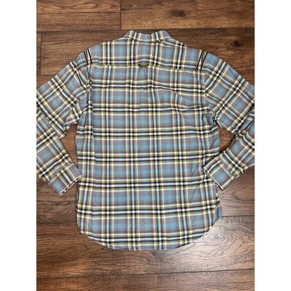 Robert Graham The Freshly Laundered Shirt Cotton Plaid Blue Green Size 2XL XXL - Picture 5 of 6